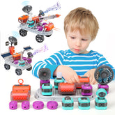 201PCS Circuit Board for Kids 110 Projects STEM Science Kit for Boys 8-14