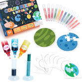 Space Color Science Activity DIY Puzzle Painting Crafts for Ages 5-10