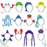 12Pcs Sea Animal Party Headbands