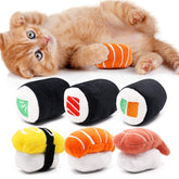 CiyvoLyeen 6 Pack Sushi Cat Toys with Catnip