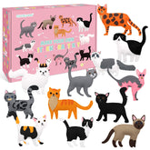 CiyvoLyeen Cat Sewing Kit for Kids 12PCS, Creative Craft and Gift Ideas