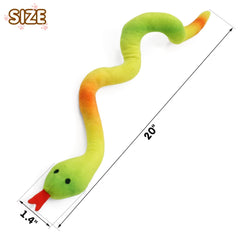 CiyvoLyeen 5 Pack Snake Cat Toys Catnip Toys