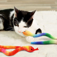 CiyvoLyeen 5 Pack Snake Cat Toys Catnip Toys
